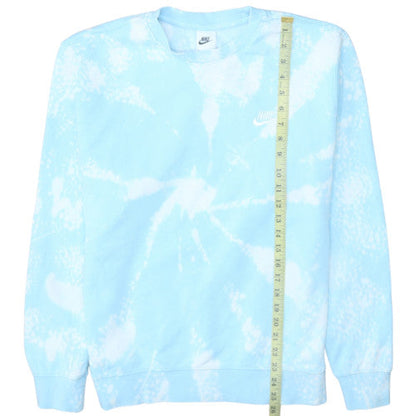 Womens UK Size M Nike Blue Pullover Sweatshirt