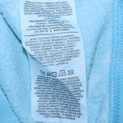 Womens UK Size M Nike Blue Pullover Sweatshirt