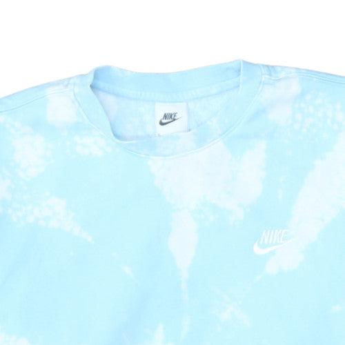 Womens UK Size M Nike Blue Pullover Sweatshirt