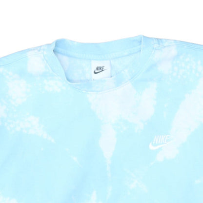 Womens UK Size M Nike Blue Pullover Sweatshirt