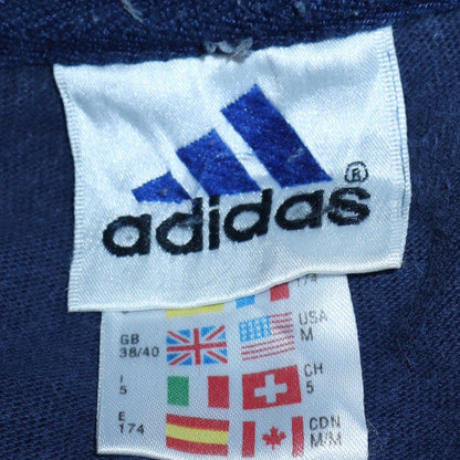 Mens UK Size M adidas Blue Pullover Sweatshirt