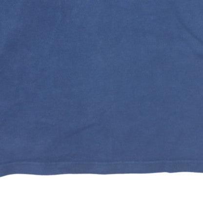 Mens UK Size M adidas Blue Pullover Sweatshirt