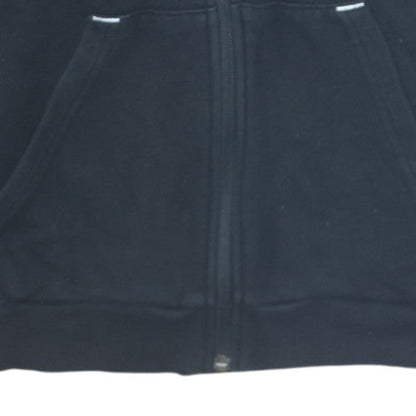 Puma Boys Blue & Black Full Zip Hoodie - Size 13-14 Years - Logo Design