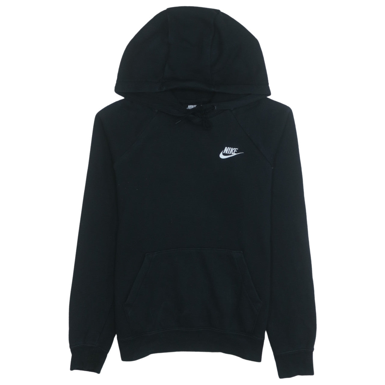 Womens UK Size XS Nike Black Pullover Hoodie