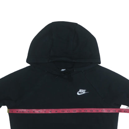 Womens UK Size XS Nike Black Pullover Hoodie