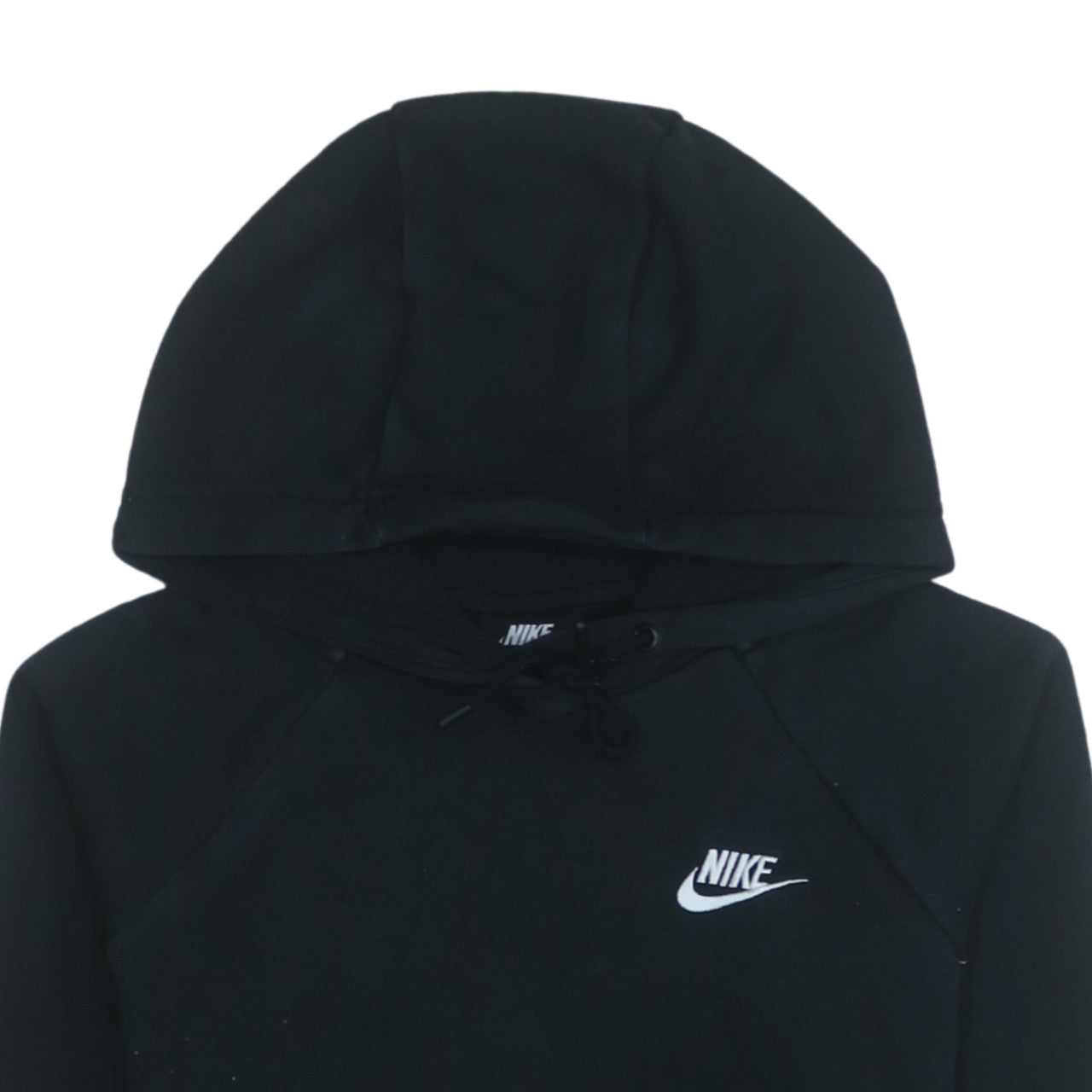 Womens UK Size XS Nike Black Pullover Hoodie