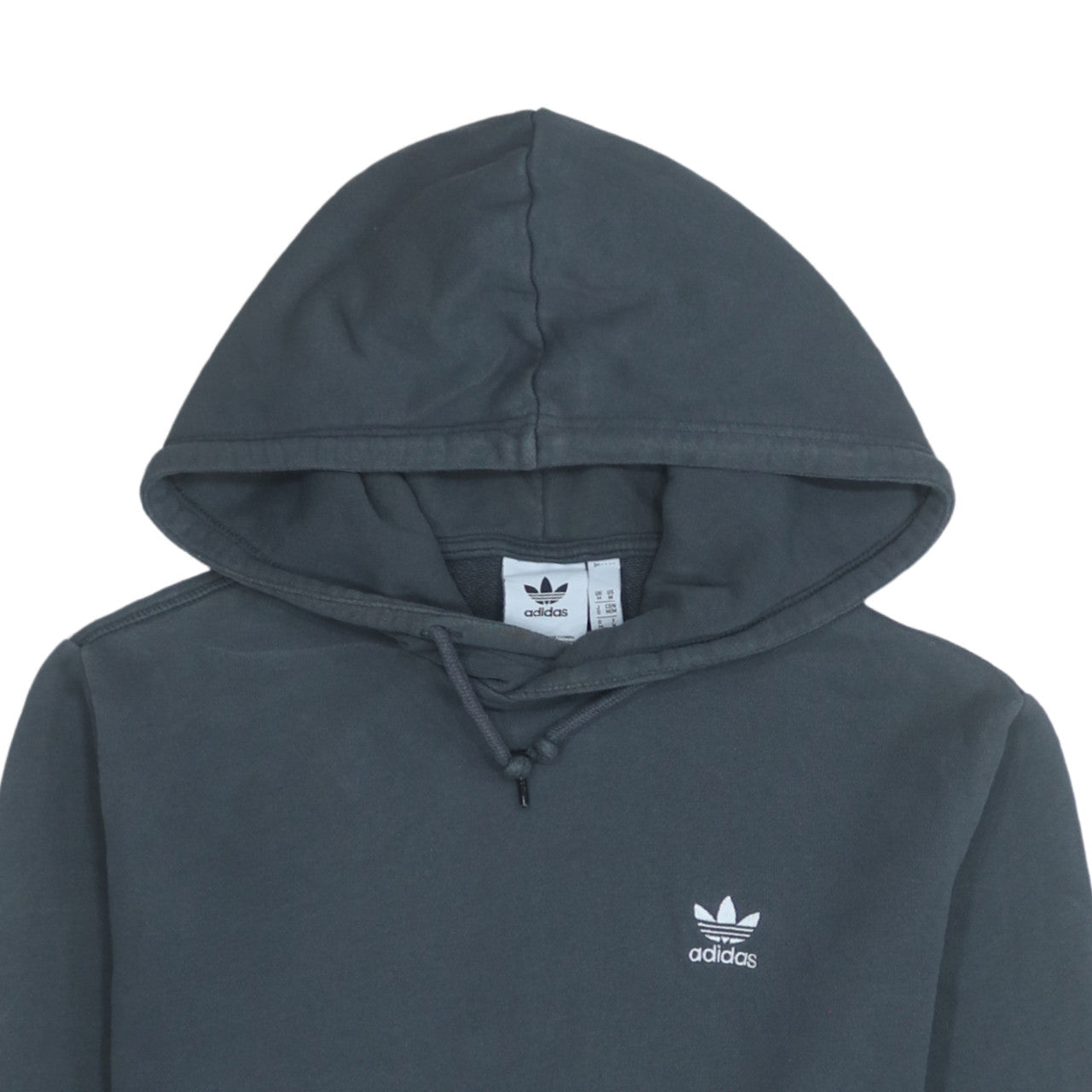 Mens UK Size M adidas Grey Pullover Hoodie