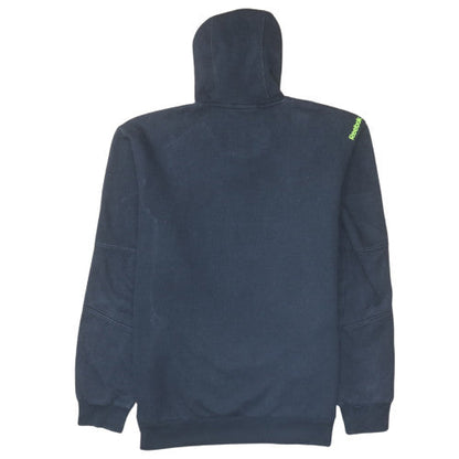 Mens UK Size XL Reebok Black Pullover Hoodie