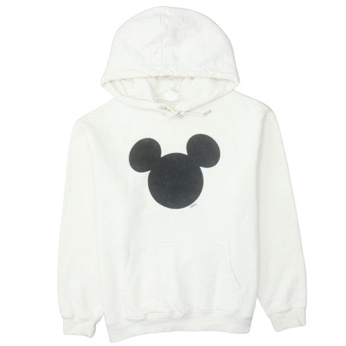 Womens UK Size XS H&M White Pullover Hoodie