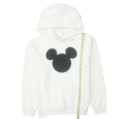 Womens UK Size XS H&M White Pullover Hoodie