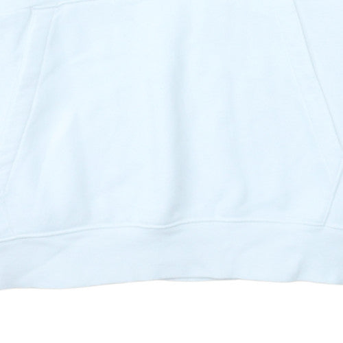 Mens UK Size M Nike White Pullover Hoodie