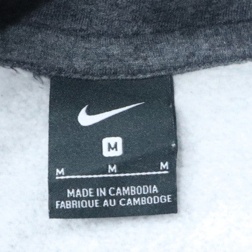 Mens UK Size M Nike Grey Pullover Hoodie