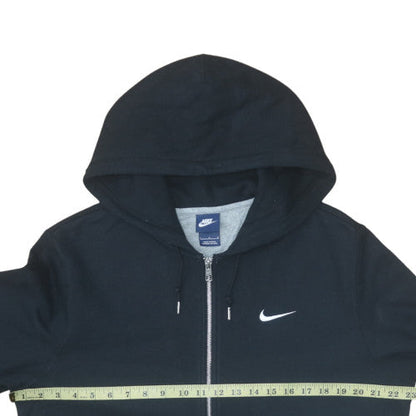 Mens UK Size L Nike Black Full Zip Hoodie