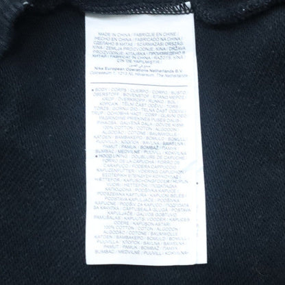 Mens UK Size L Nike Black Full Zip Hoodie