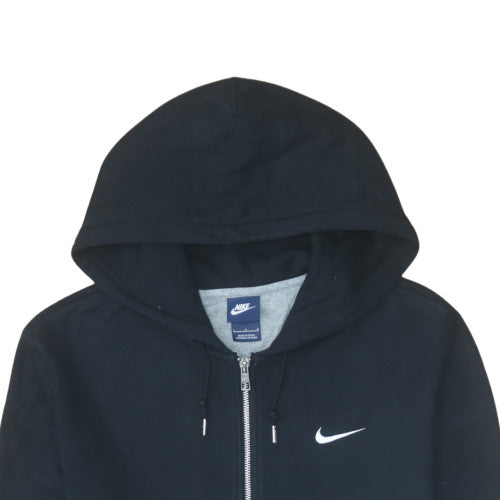 Mens UK Size L Nike Black Full Zip Hoodie