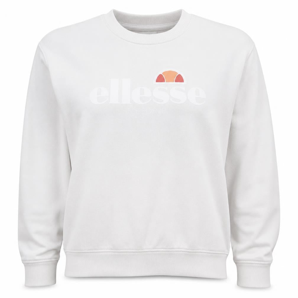 Womens UK Size 12 ellesse Beige Pullover Sweatshirt