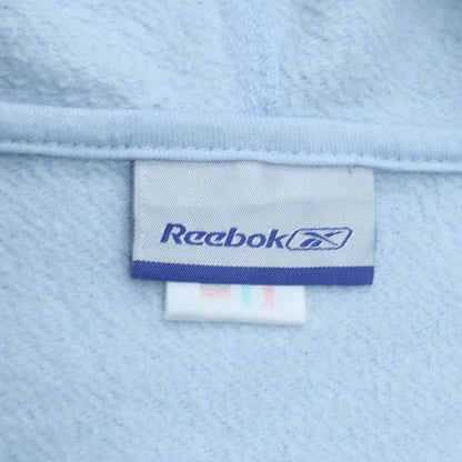 Mens UK Size M Reebok Blue Full Zip Hoodie