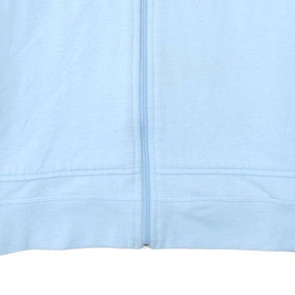 Mens UK Size M Reebok Blue Full Zip Hoodie