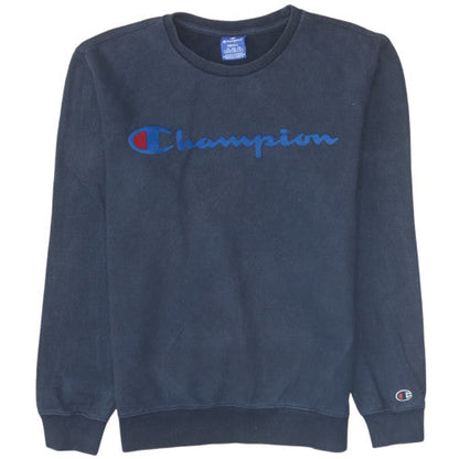 Mens UK Size S Champion Blue Pullover Sweatshirt