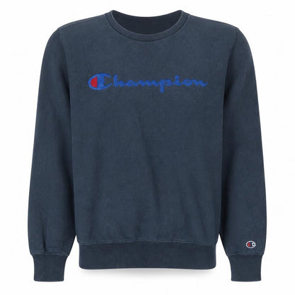 Mens UK Size S Champion Blue Pullover Sweatshirt