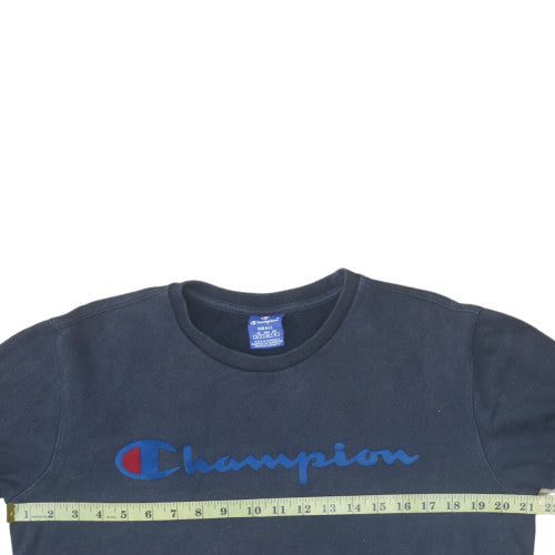 Mens UK Size S Champion Blue Pullover Sweatshirt