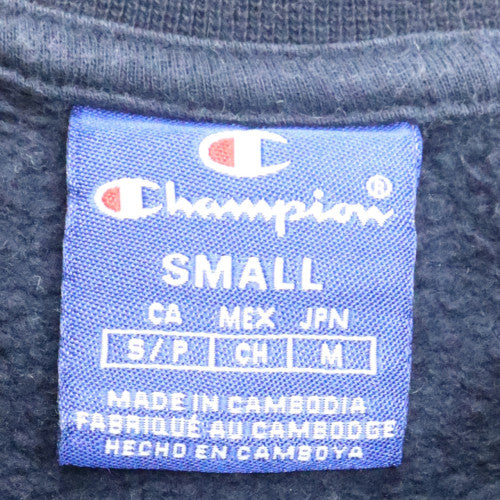 Mens UK Size S Champion Blue Pullover Sweatshirt