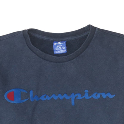Mens UK Size S Champion Blue Pullover Sweatshirt
