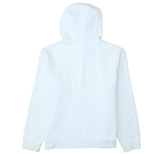 Mens UK Size M FILA White Pullover Hoodie