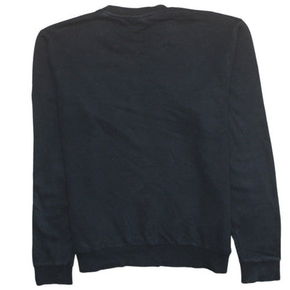 Mens UK Size M HUGO BOSS Black Pullover Sweatshirt