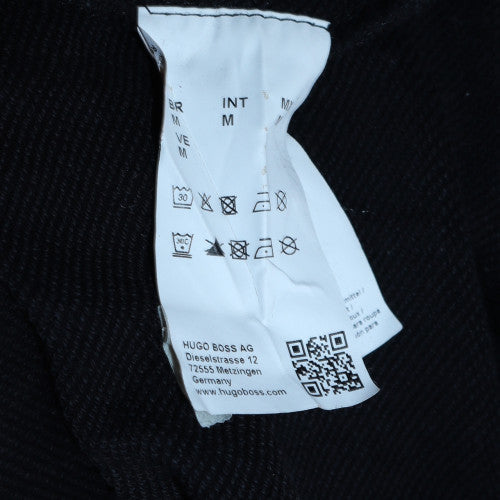 Mens UK Size M HUGO BOSS Black Pullover Sweatshirt