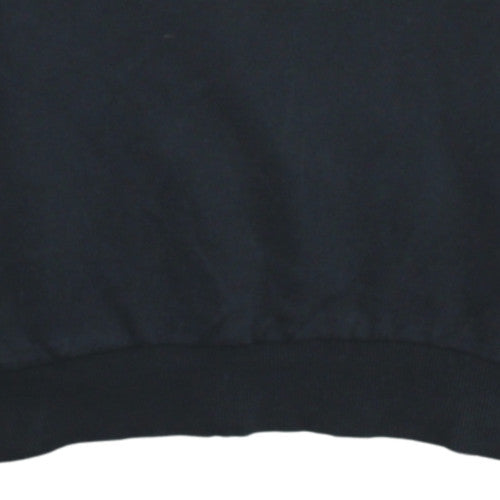 Mens UK Size M HUGO BOSS Black Pullover Sweatshirt