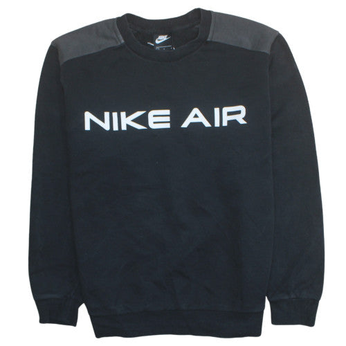 Mens UK Size L Nike Black Pullover Sweatshirt