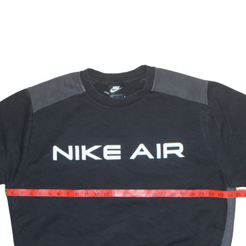 Mens UK Size L Nike Black Pullover Sweatshirt