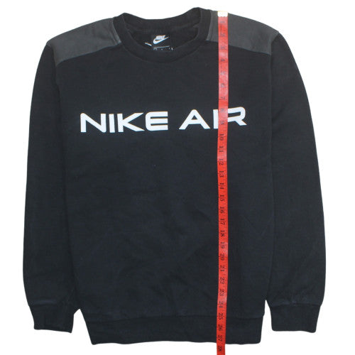 Mens UK Size L Nike Black Pullover Sweatshirt