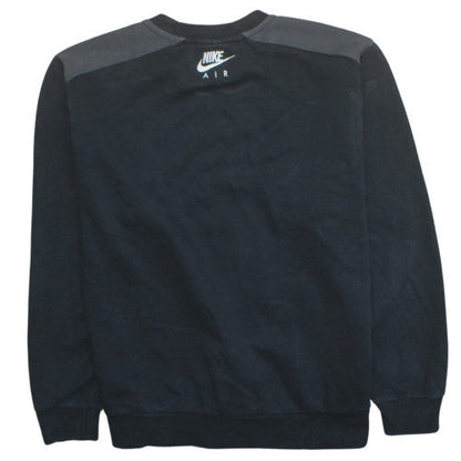 Mens UK Size L Nike Black Pullover Sweatshirt