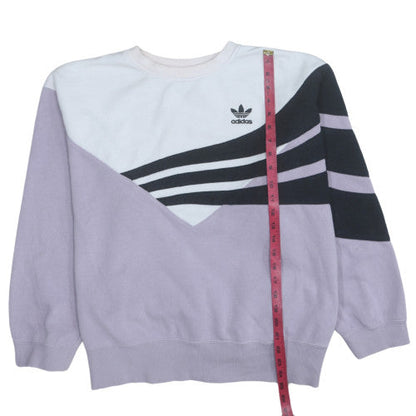 Womens UK Size 16 adidas Multicoloured Pullover Sweatshirt