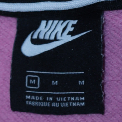 Womens UK Size M Nike Pink Pullover Sweatshirt