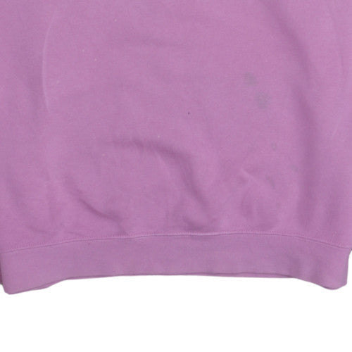 Womens UK Size M Nike Pink Pullover Sweatshirt