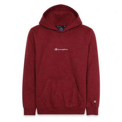 Mens UK Size M Champion Red Pullover Hoodie