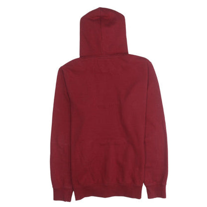 Mens UK Size M Champion Red Pullover Hoodie