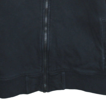 The North Face Boys Black Full Zip Hoodie L/G Cotton Blend Casual