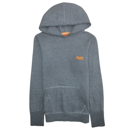 Mens UK Size M Superdry Grey Pullover Hoodie