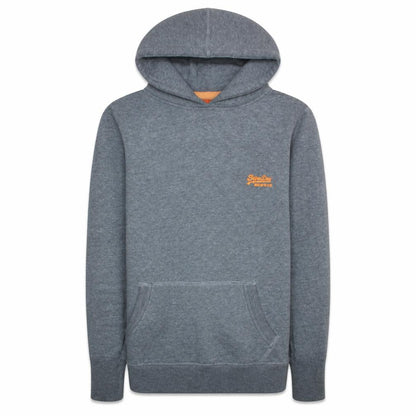 Mens UK Size M Superdry Grey Pullover Hoodie