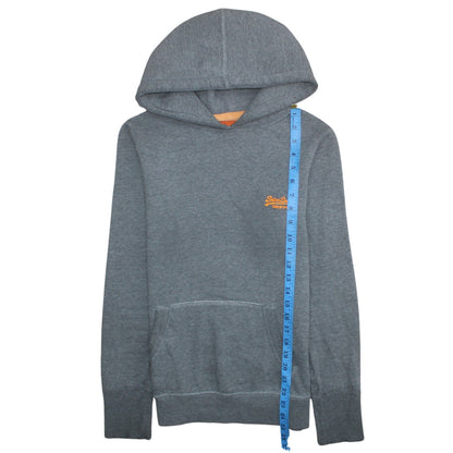 Mens UK Size M Superdry Grey Pullover Hoodie