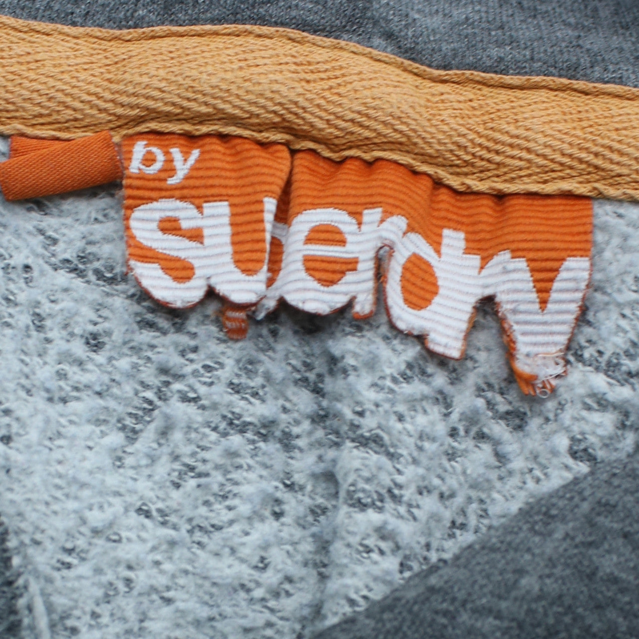 Mens UK Size M Superdry Grey Pullover Hoodie
