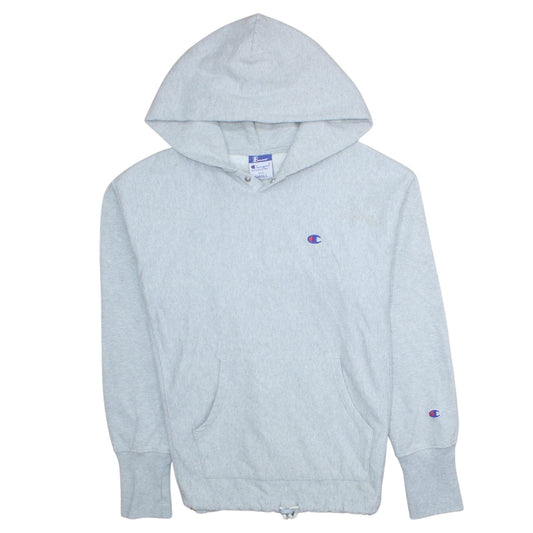 Mens UK Size S Champion Grey Pullover Hoodie