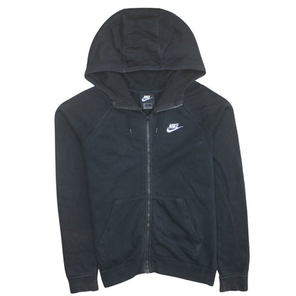 Mens UK Size S Nike Black Full Zip Hoodie