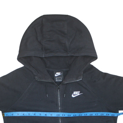 Mens UK Size S Nike Black Full Zip Hoodie