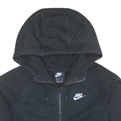 Mens UK Size S Nike Black Full Zip Hoodie