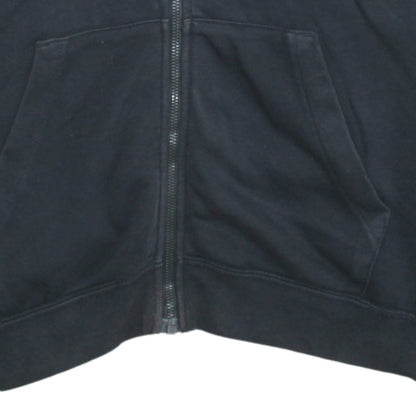 Mens UK Size S Nike Black Full Zip Hoodie